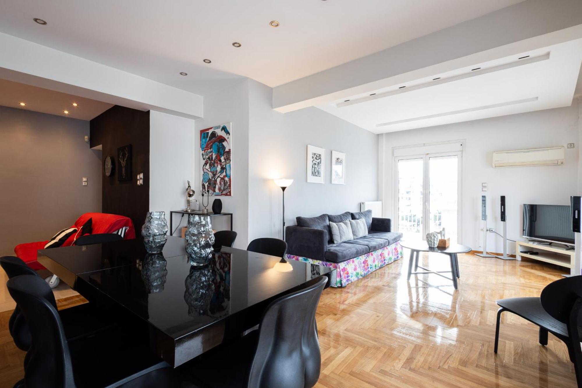 A Luxury & Comfortable Apt In Афіни Екстер'єр фото